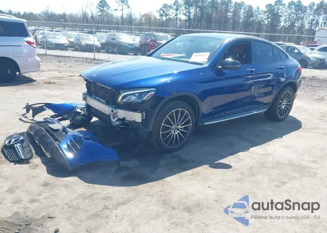 2018 Mercedes-Benz Glc 300 Coupe 4Matic из США, поврежденный, VIN WDC0J4KB6JF356934